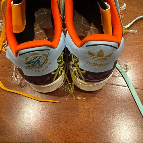 Adidas Men's Sean Wotherspoon x Superstar 'Super Earth, Size 9 - Picture 13 of 16